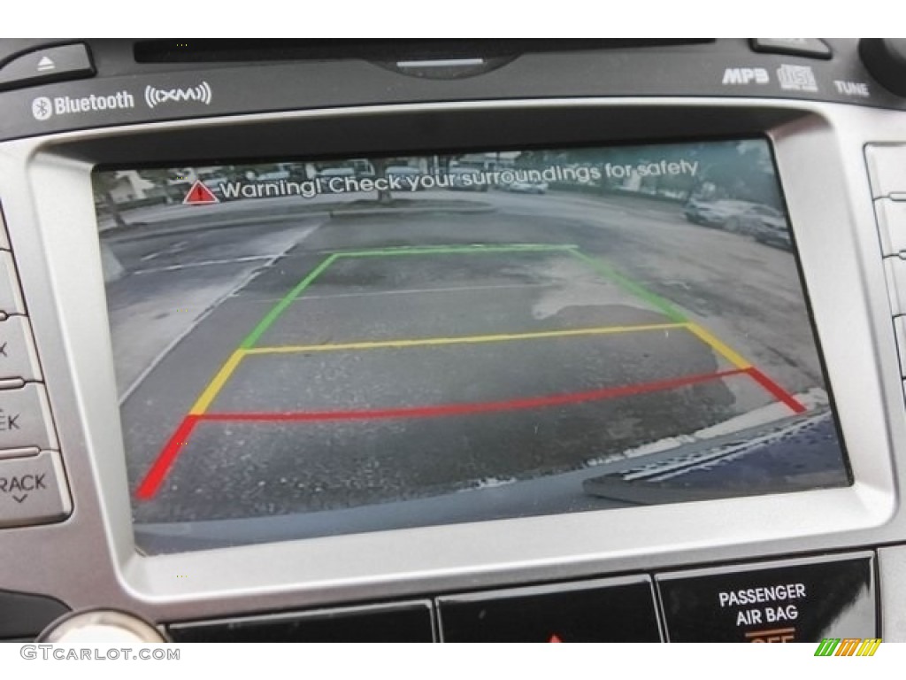 2012 Tucson Limited - Diamond Silver / Black/Saddle photo #38