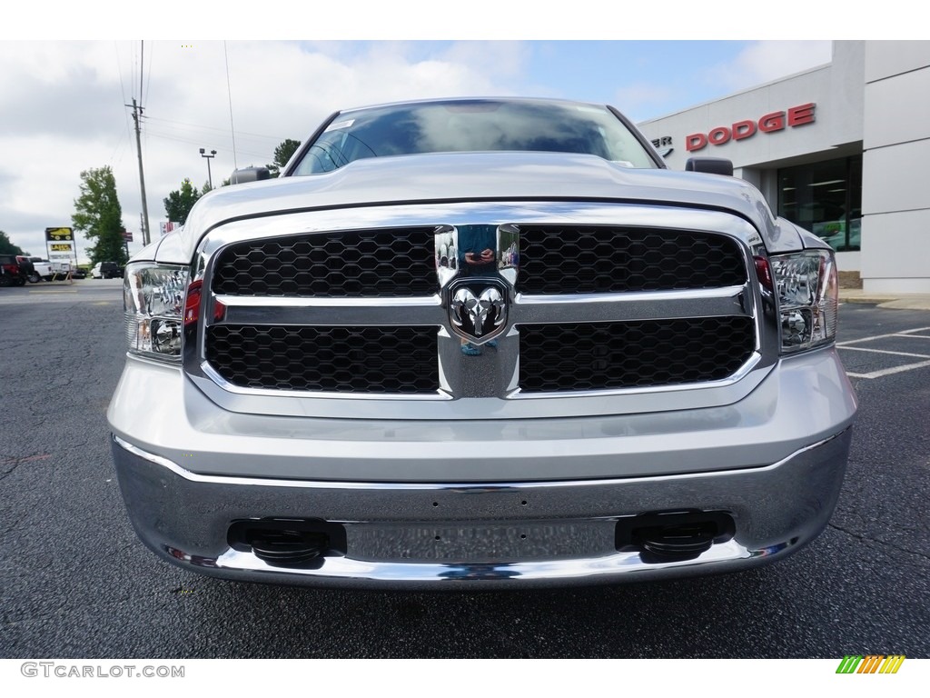 2019 1500 Classic Tradesman Quad Cab 4x4 - Bright Silver Metallic / Black/Diesel Gray photo #2