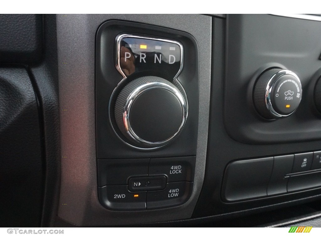2019 1500 Classic Tradesman Quad Cab 4x4 - Bright Silver Metallic / Black/Diesel Gray photo #7
