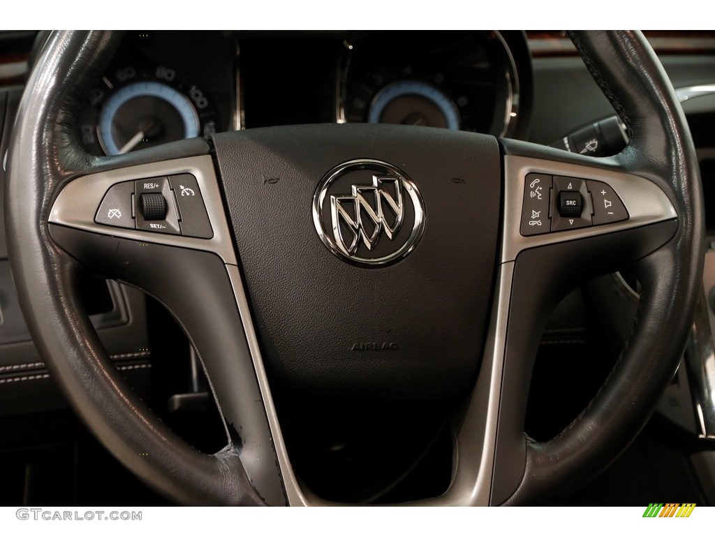 2011 LaCrosse CXS - Carbon Black Metallic / Ebony photo #8