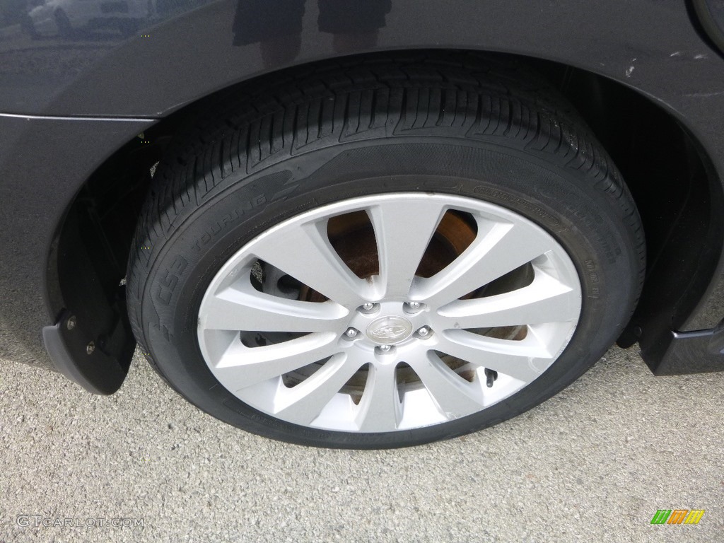 2011 Legacy 2.5i Limited - Graphite Gray Metallic / Off-Black photo #9