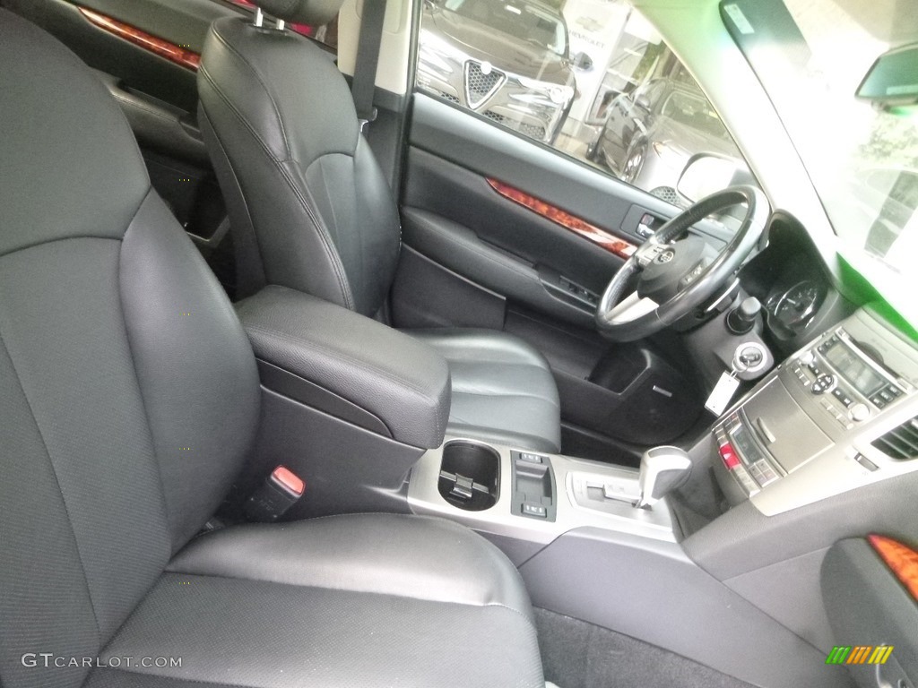 2011 Legacy 2.5i Limited - Graphite Gray Metallic / Off-Black photo #11