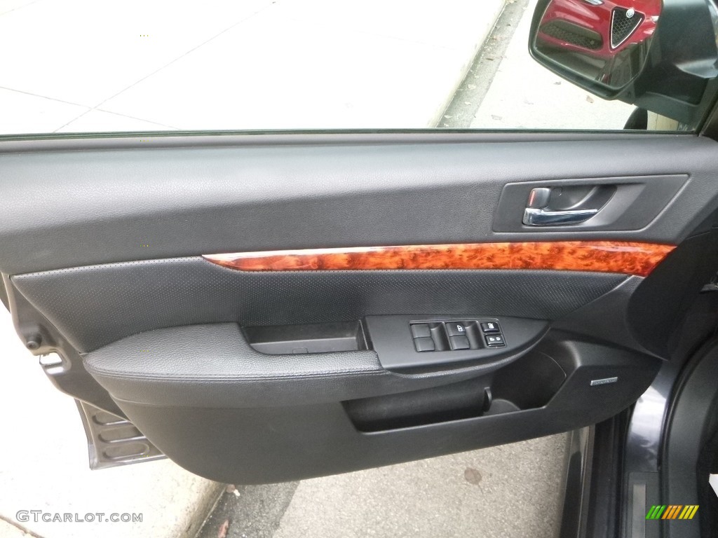 2011 Legacy 2.5i Limited - Graphite Gray Metallic / Off-Black photo #14