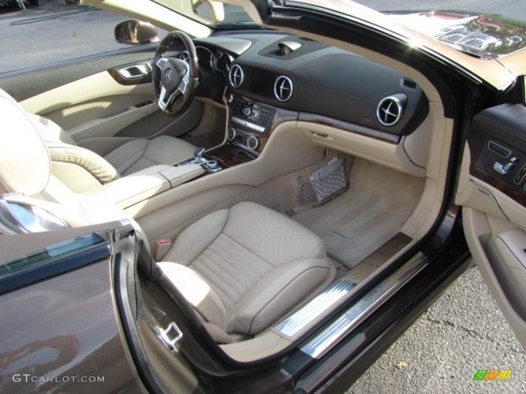 2013 SL 550 Roadster - Dolomite Brown Metallic / Beige/Brown photo #21