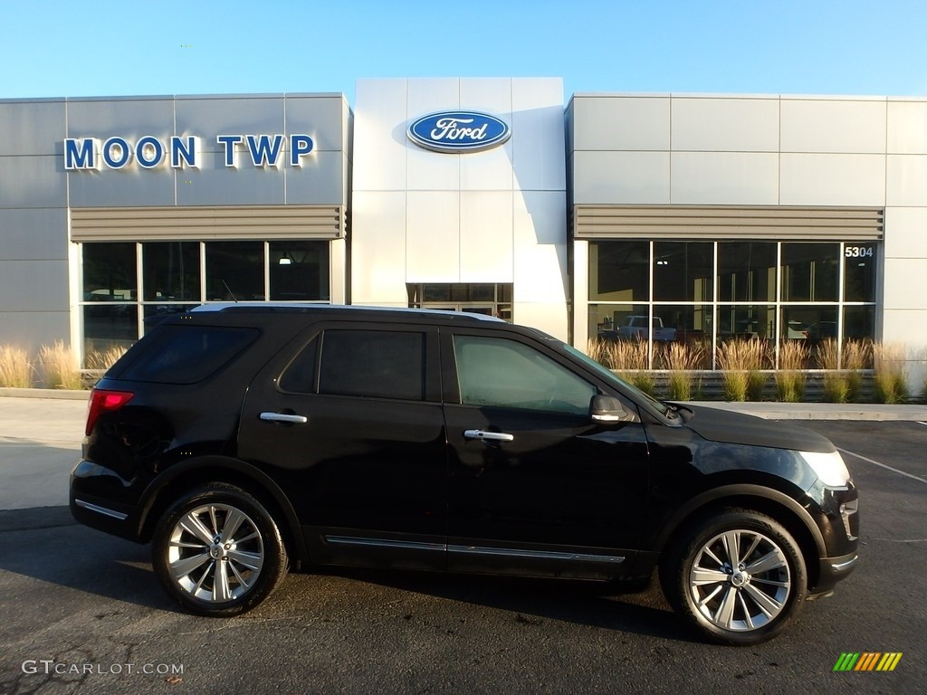 2018 Explorer Limited 4WD - Shadow Black / Ebony Black photo #1