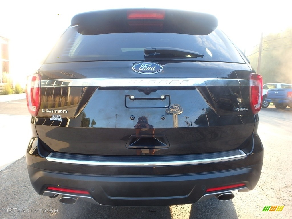 2018 Explorer Limited 4WD - Shadow Black / Ebony Black photo #3
