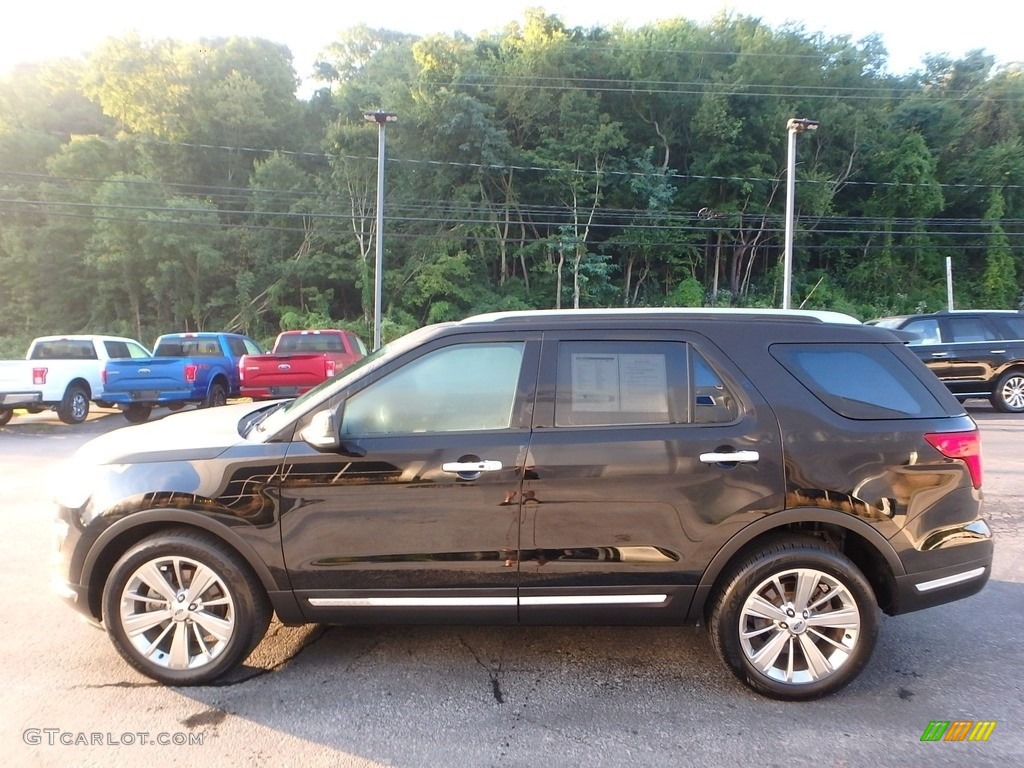 2018 Explorer Limited 4WD - Shadow Black / Ebony Black photo #4