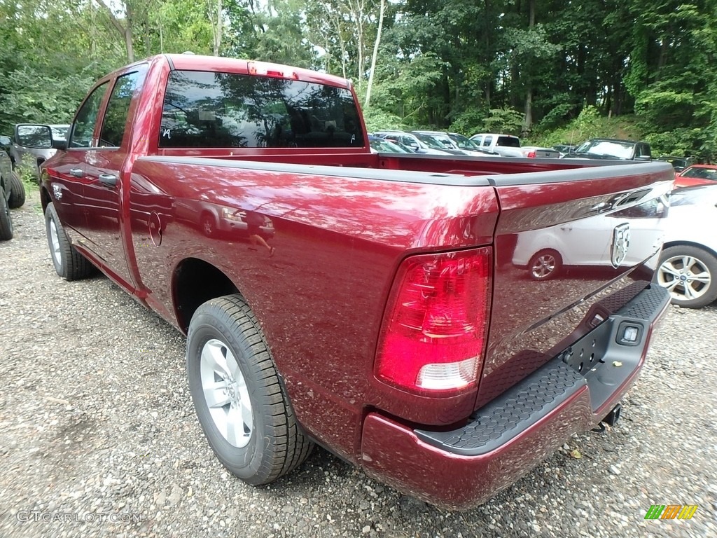 2019 1500 Classic Express Quad Cab 4x4 - Delmonico Red Pearl / Black/Diesel Gray photo #3