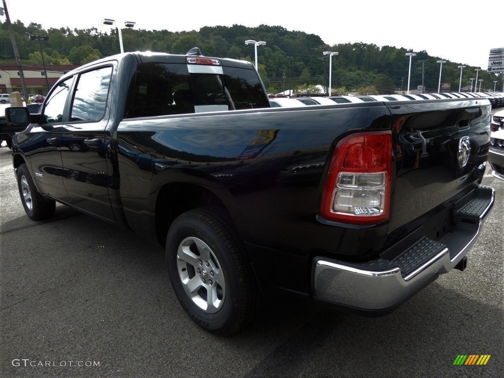 2019 1500 Tradesman Crew Cab 4x4 - Black Forest Green Pearl / Black photo #3