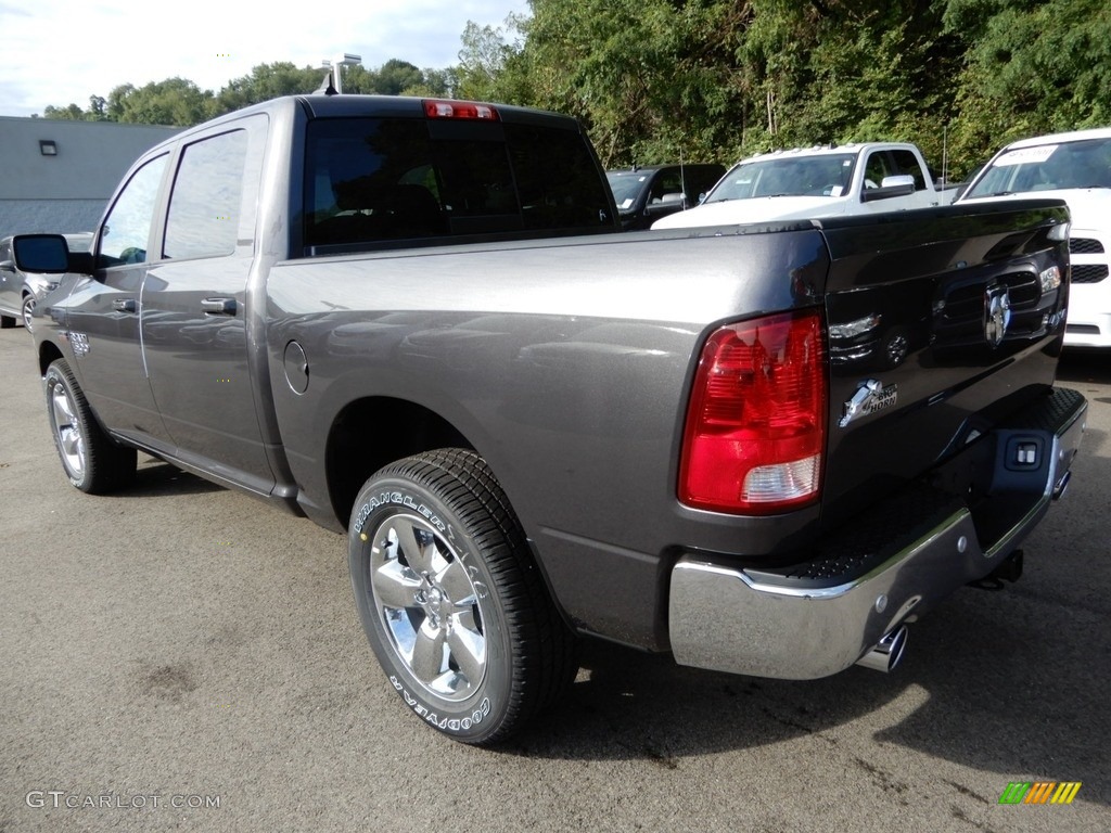 2019 1500 Classic Big Horn Crew Cab 4x4 - Granite Crystal Metallic / Black/Diesel Gray photo #3