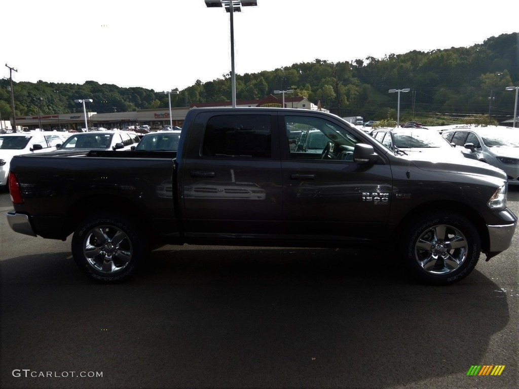 2019 1500 Classic Big Horn Crew Cab 4x4 - Granite Crystal Metallic / Black/Diesel Gray photo #6