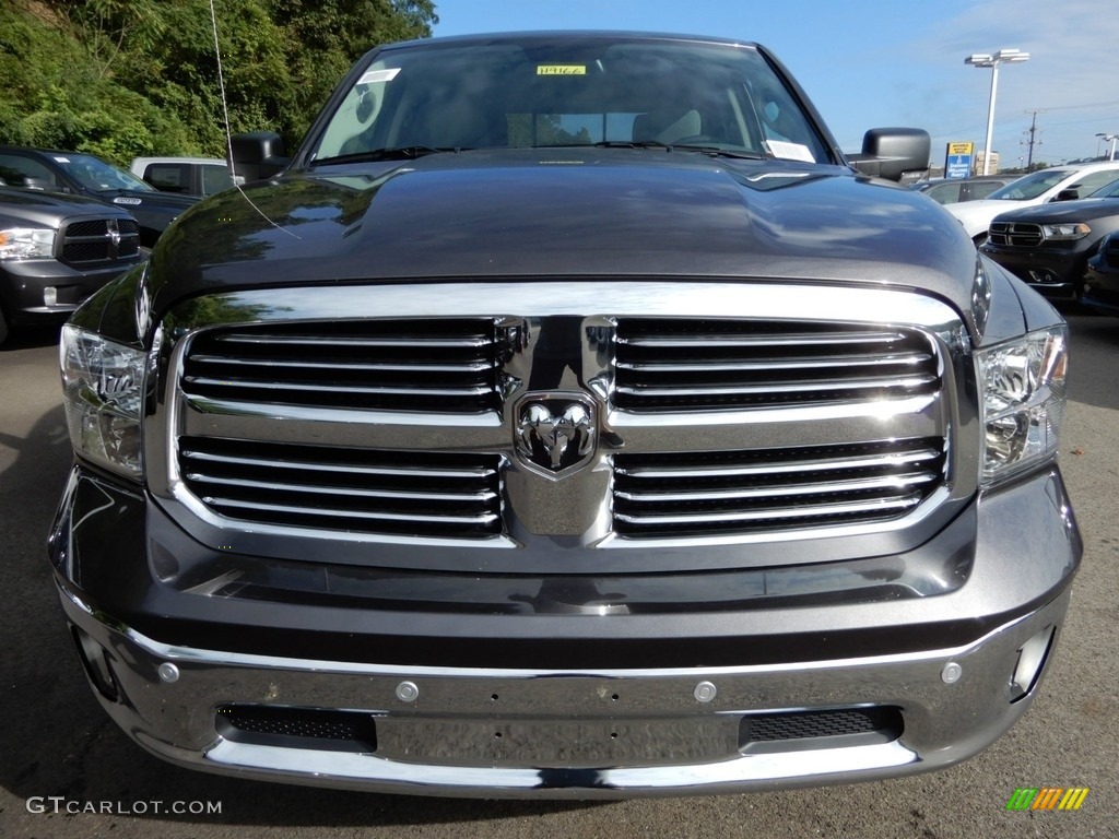 2019 1500 Classic Big Horn Crew Cab 4x4 - Granite Crystal Metallic / Black/Diesel Gray photo #8