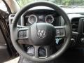 Black/Diesel Gray Steering Wheel Photo for 2019 Ram 1500 #129377033