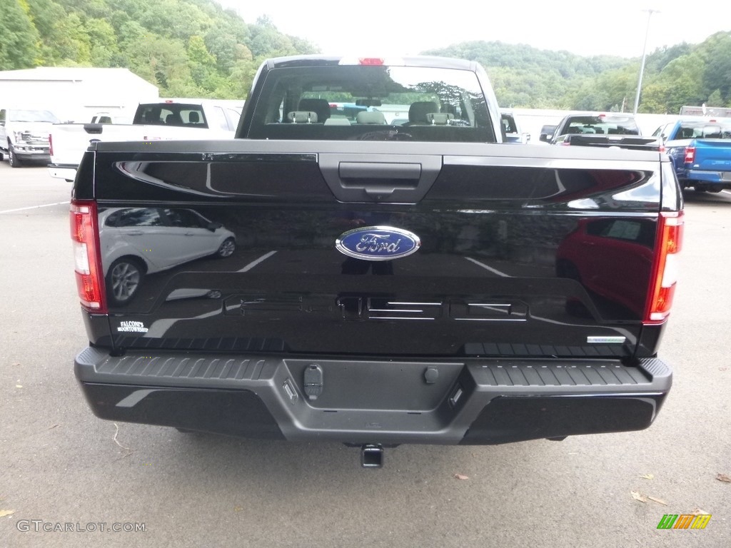 2018 F150 XL SuperCab 4x4 - Shadow Black / Earth Gray photo #7