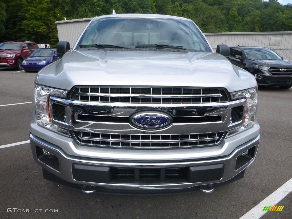 2018 F150 XLT SuperCrew 4x4 - Ingot Silver / Earth Gray photo #4