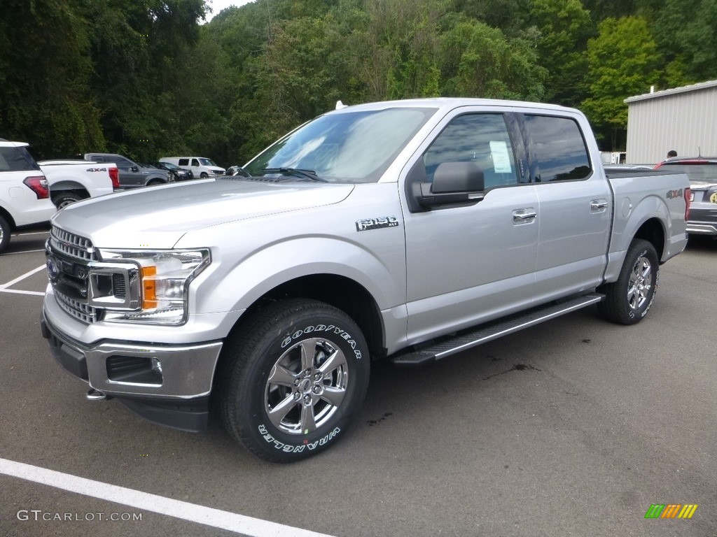 2018 F150 XLT SuperCrew 4x4 - Ingot Silver / Earth Gray photo #5