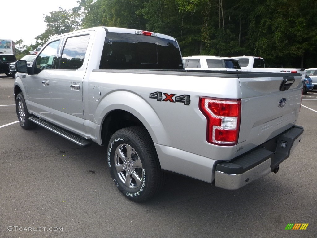 2018 F150 XLT SuperCrew 4x4 - Ingot Silver / Earth Gray photo #6