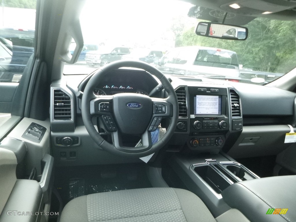 2018 F150 XLT SuperCrew 4x4 - Ingot Silver / Earth Gray photo #9