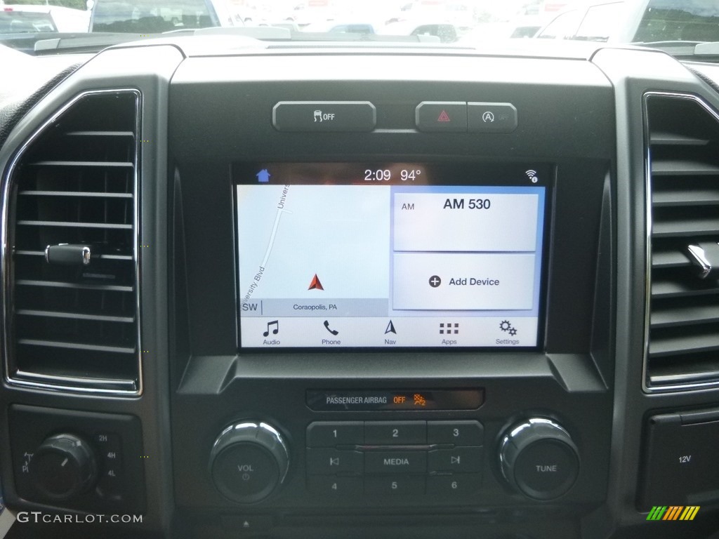 2018 F150 XLT SuperCrew 4x4 - Ingot Silver / Earth Gray photo #13