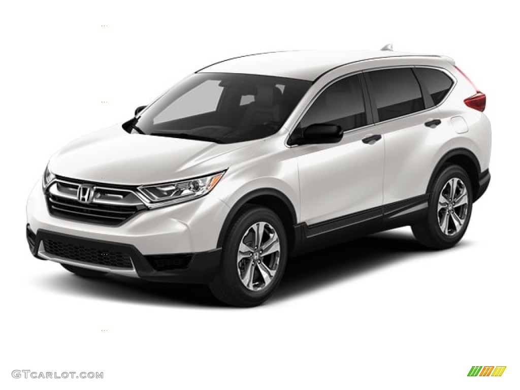 2018 CR-V LX - White Diamond Pearl / Ivory photo #36