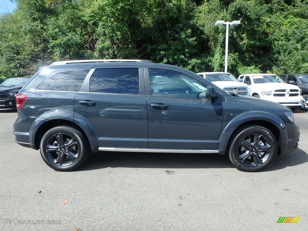 Bruiser Grey 2018 Dodge Journey Crossroad AWD Exterior Photo #129380522