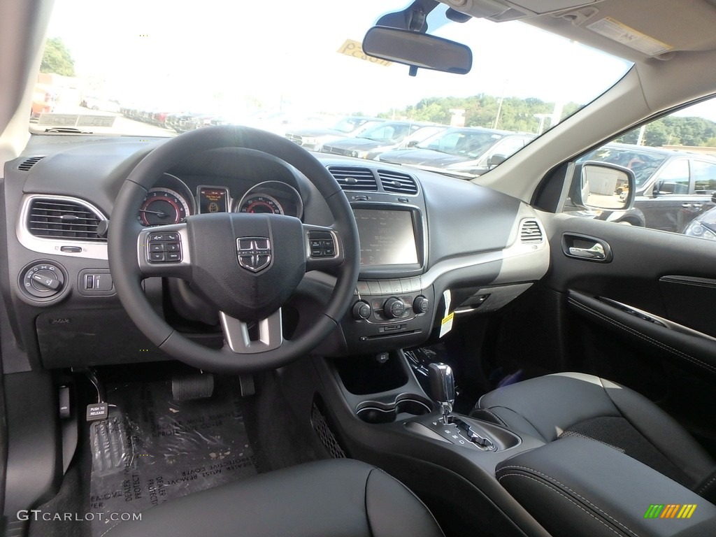 Black Interior 2018 Dodge Journey Crossroad AWD Photo #129380681