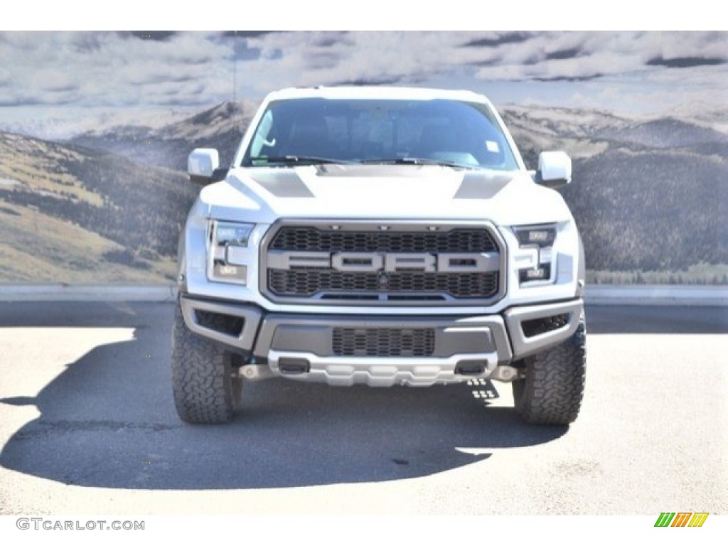 2017 F150 SVT Raptor SuperCrew 4x4 - Ingot Silver / Raptor Black photo #4
