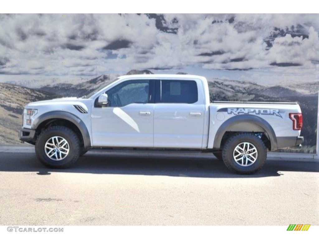 2017 F150 SVT Raptor SuperCrew 4x4 - Ingot Silver / Raptor Black photo #6