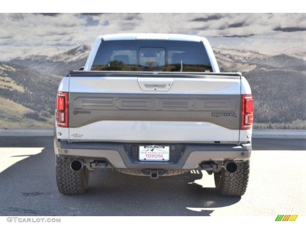 2017 F150 SVT Raptor SuperCrew 4x4 - Ingot Silver / Raptor Black photo #8