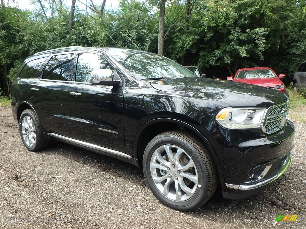 DB Black Crystal 2018 Dodge Durango Citadel AWD Exterior Photo #129381071