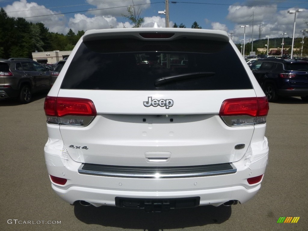 2018 Grand Cherokee Overland 4x4 - Ivory Tri-Coat / Black photo #4