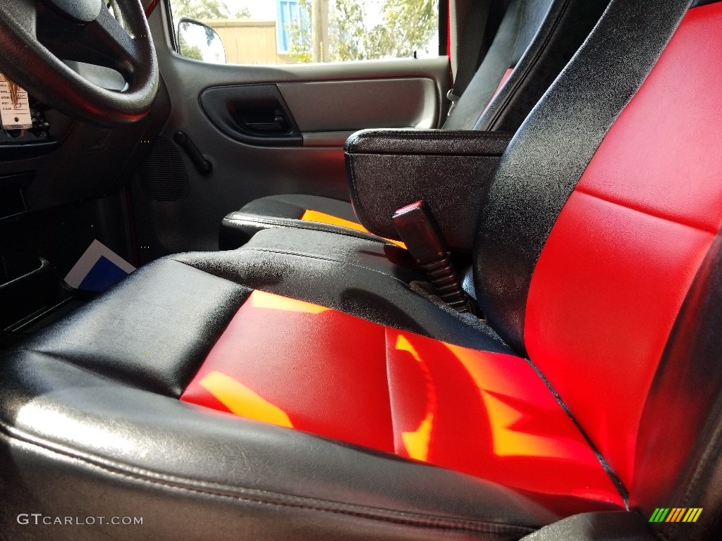2004 Ranger Edge Regular Cab - Bright Red / Medium Dark Flint photo #10