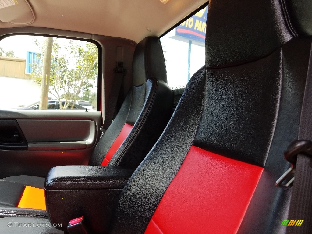 2004 Ranger Edge Regular Cab - Bright Red / Medium Dark Flint photo #11