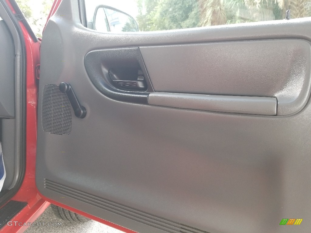 2004 Ranger Edge Regular Cab - Bright Red / Medium Dark Flint photo #14