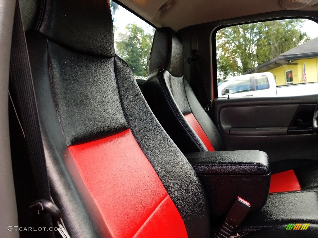 2004 Ranger Edge Regular Cab - Bright Red / Medium Dark Flint photo #16