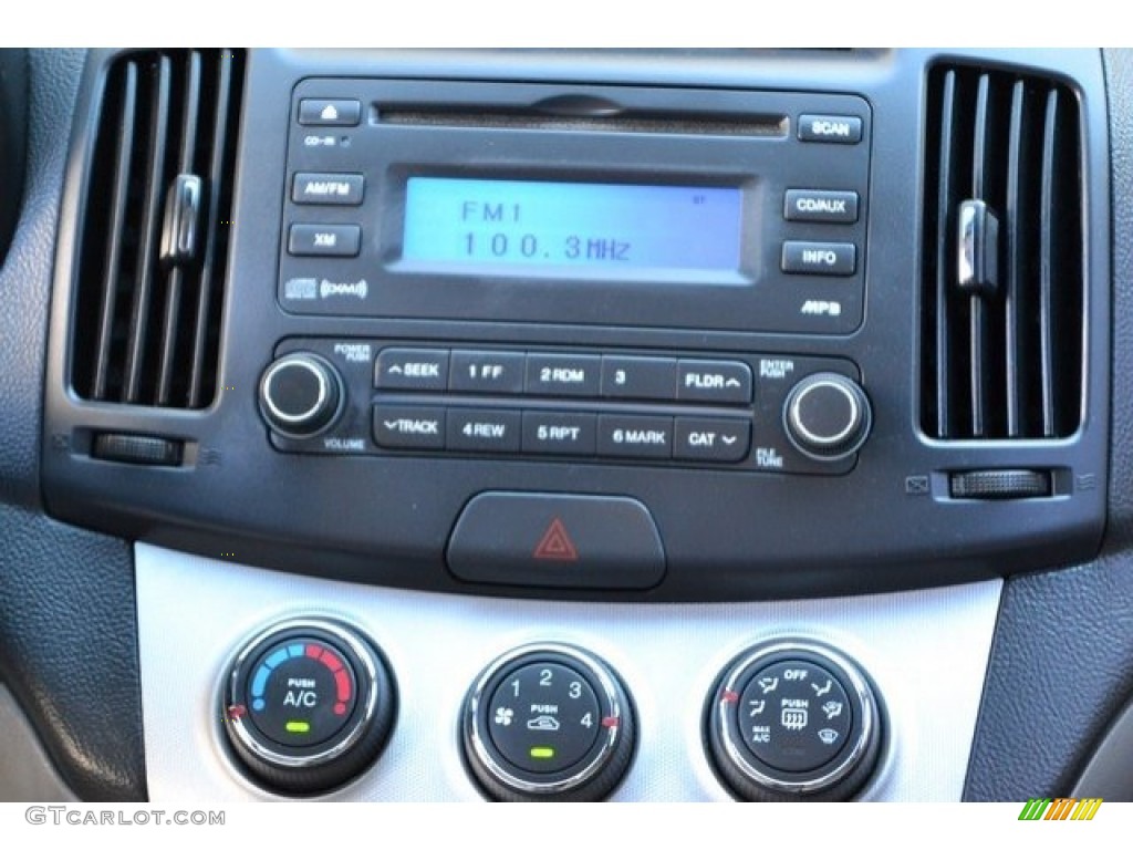 2009 Elantra SE Sedan - Carbon Gray / Gray photo #16
