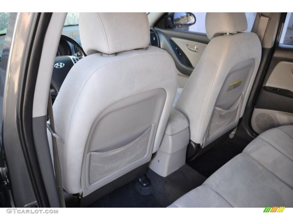 2009 Elantra SE Sedan - Carbon Gray / Gray photo #20