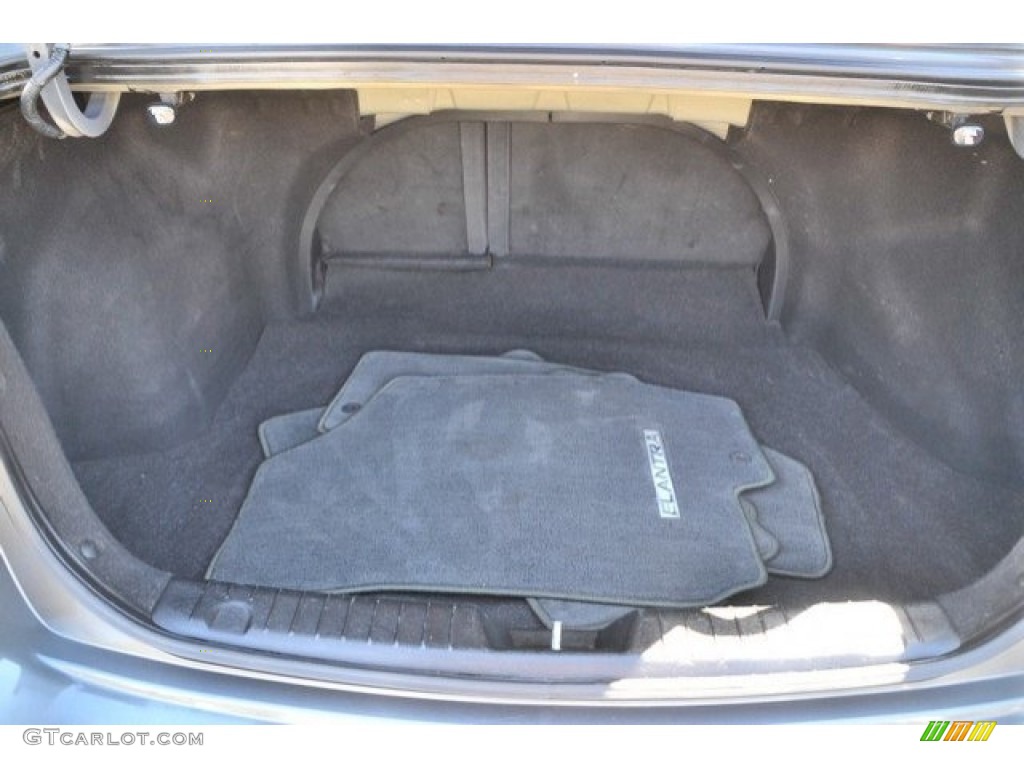 2009 Elantra SE Sedan - Carbon Gray / Gray photo #27