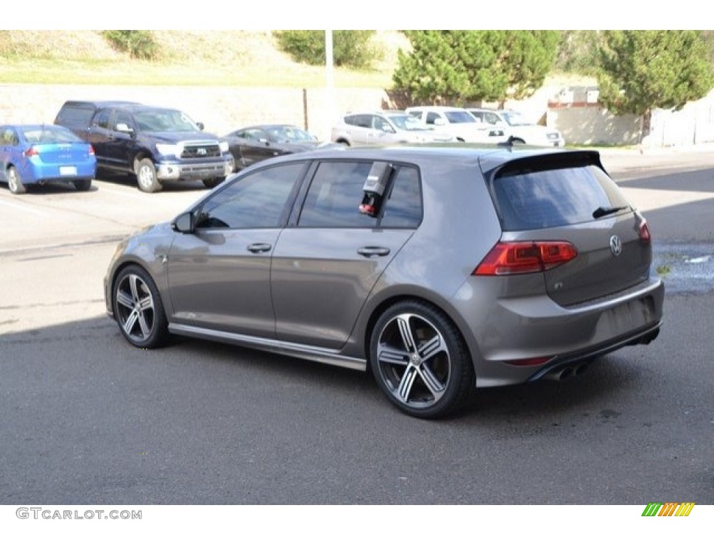 2016 Golf R 4Motion - Limestone Gray Metallic / Black photo #4