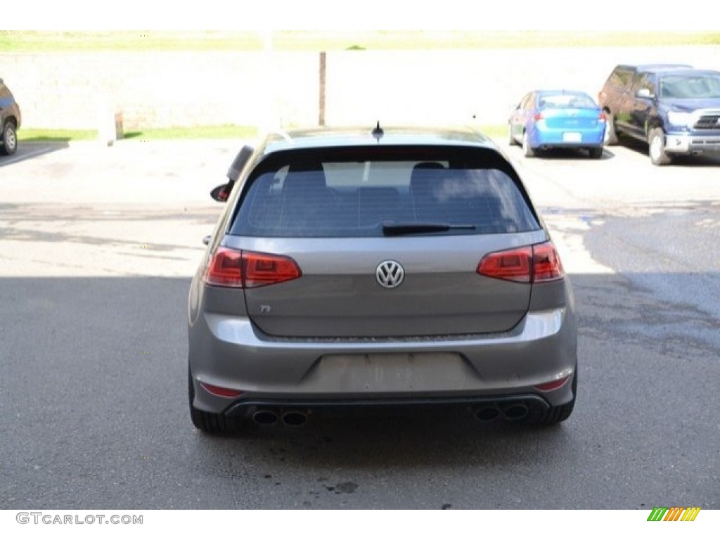 2016 Golf R 4Motion - Limestone Gray Metallic / Black photo #5