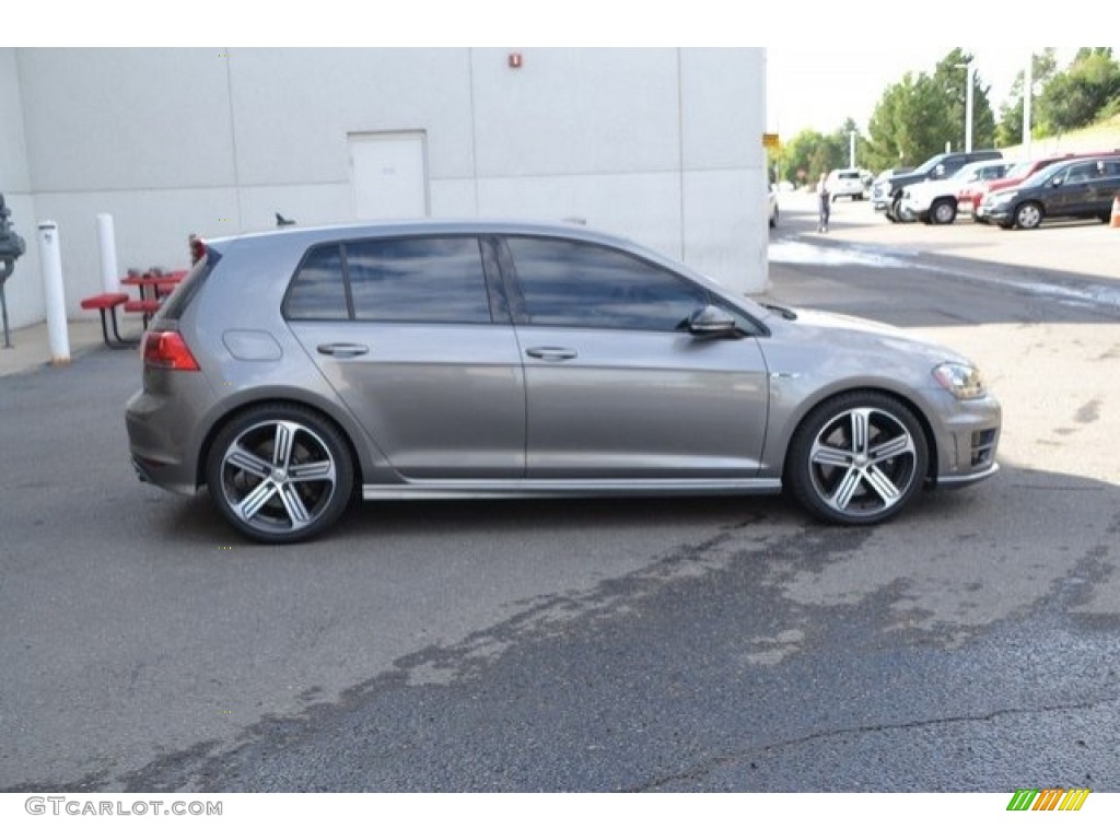 2016 Golf R 4Motion - Limestone Gray Metallic / Black photo #7