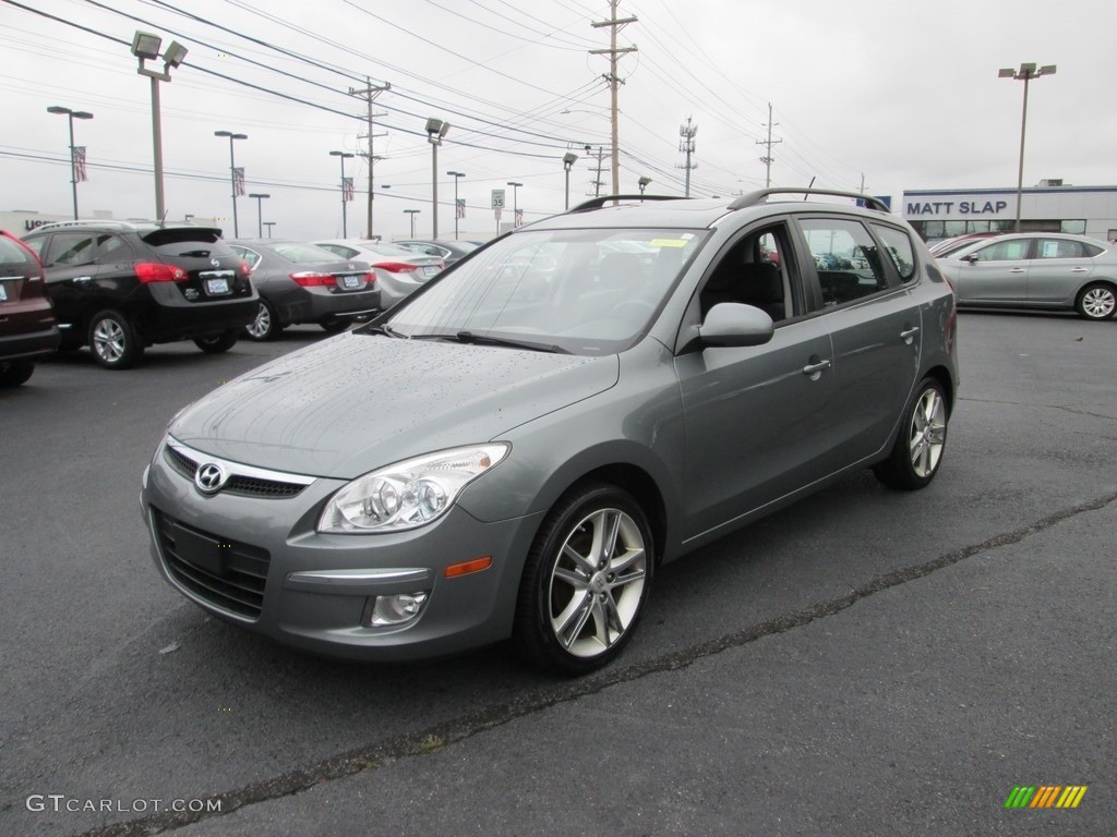 2010 Elantra Touring SE - Carbon Gray Mist / Black photo #2