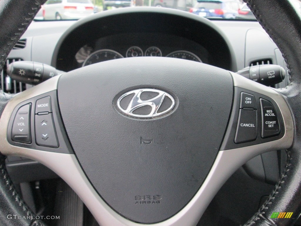 2010 Elantra Touring SE - Carbon Gray Mist / Black photo #11