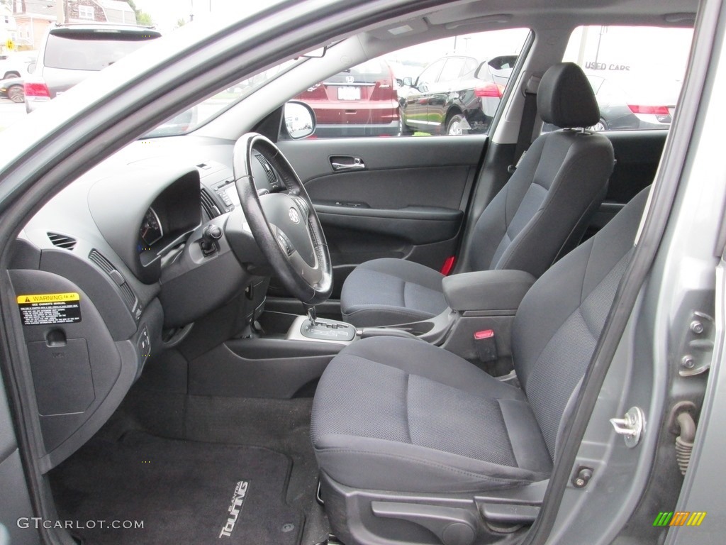2010 Elantra Touring SE - Carbon Gray Mist / Black photo #13