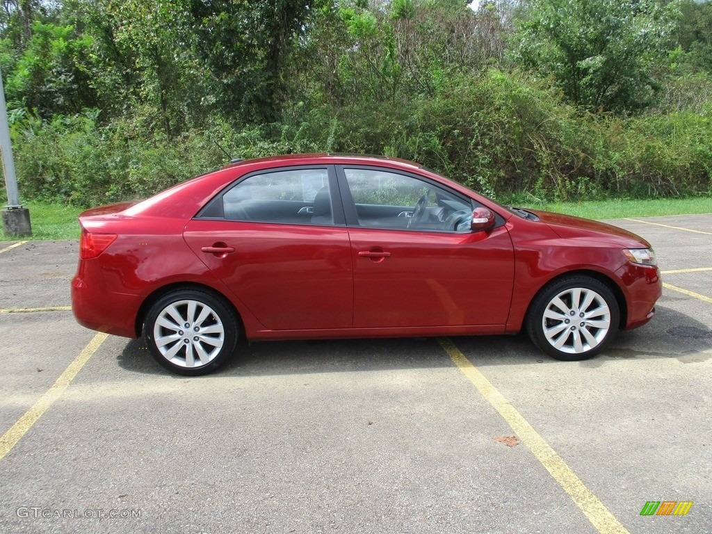 2010 Forte SX - Spicy Red / Black Sport photo #2