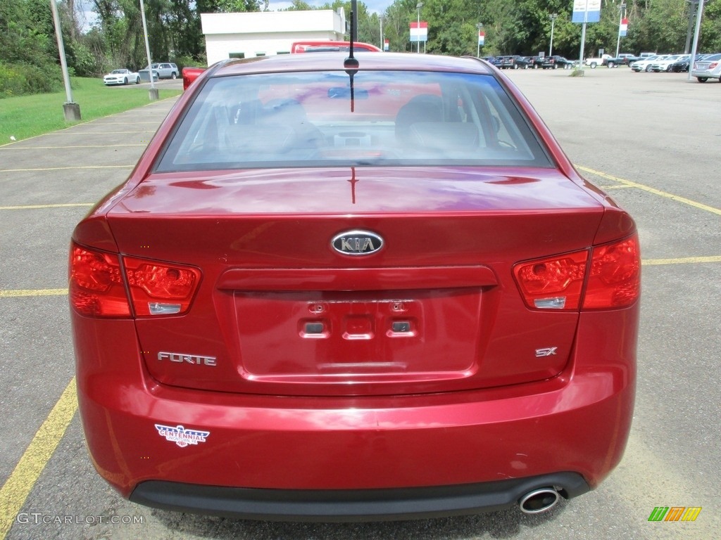 2010 Forte SX - Spicy Red / Black Sport photo #7