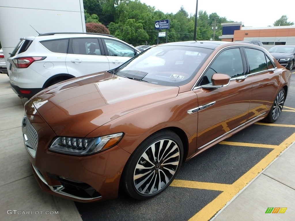 Chroma Elite Light Brown 2017 Lincoln Continental Black Label AWD Exterior Photo #129385160