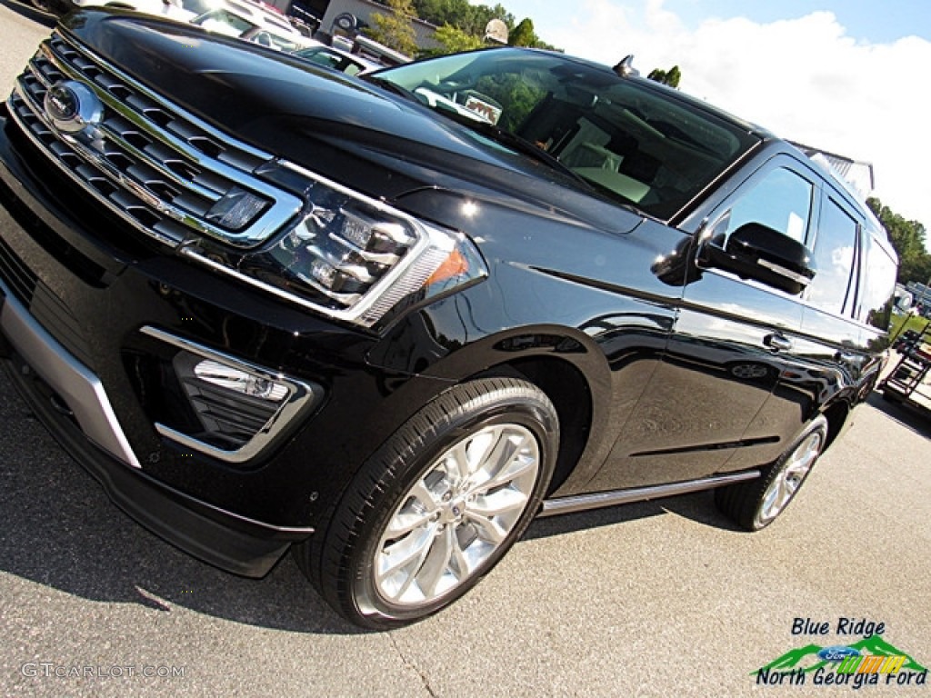 2018 Expedition Limited 4x4 - Shadow Black / Medium Stone photo #34