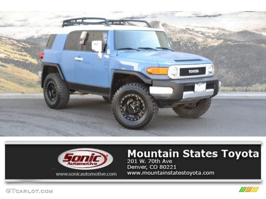 2013 FJ Cruiser 4WD - Cavalry Blue / Dark Charcoal photo #1