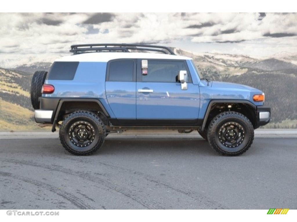 2013 FJ Cruiser 4WD - Cavalry Blue / Dark Charcoal photo #2